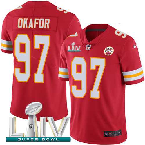 Youth Nike Chiefs 97 Alex Okafor Red 2020 Super Bowl LIV Vapor Untouchable Limited Jersey,We sell and wholesale Youth Nike Chiefs 97 Alex Okafor Red 2020 Super Bowl LIV Vapor Untouchable Limited Jersey on line form chian!